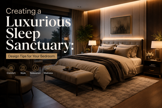 Creating a Luxurious Sleep Sanctuary: Design Tips for Your Bedroom